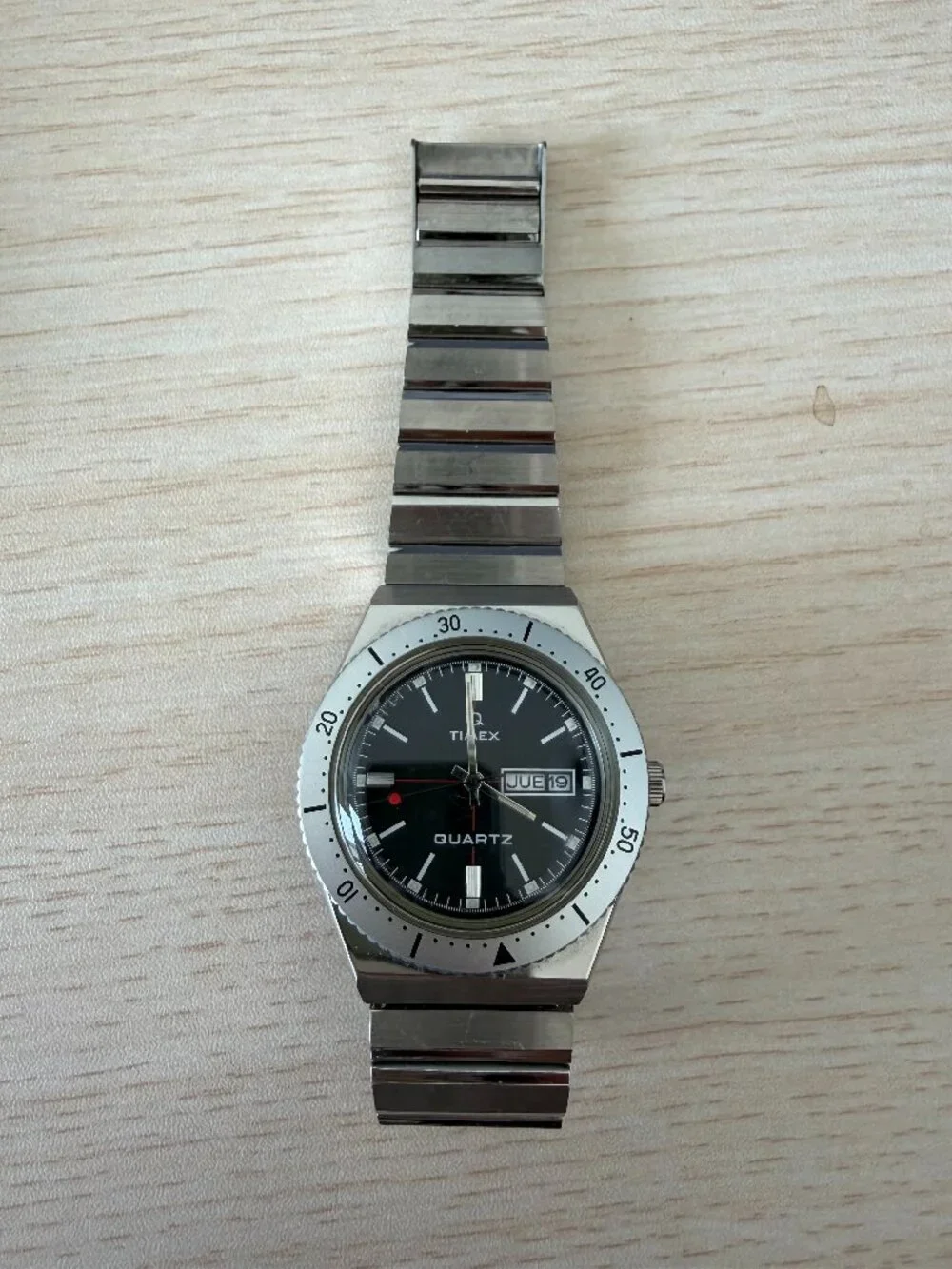 Timex Q Todd Snyder Rotating Bezel Watch